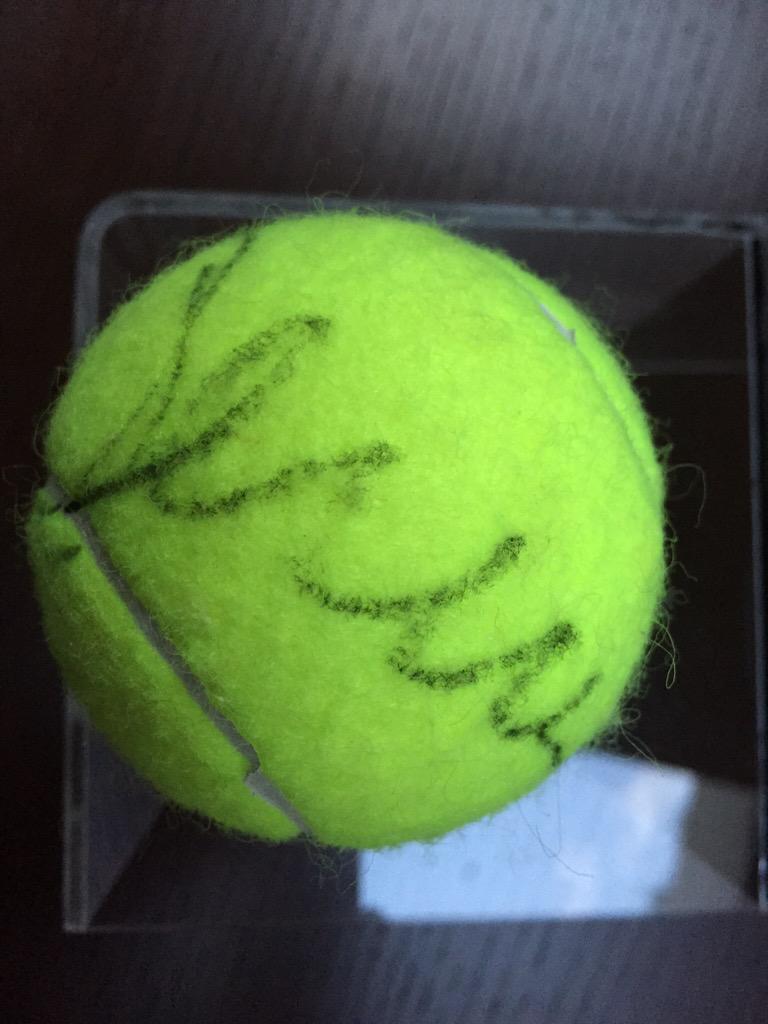 MTPinelli's tweet photo. Love @serenawilliams determination! Onward &amp; upward @Wimbledon! Great 2 see u in action! #womenfastforward #GWBAC http://t.co/3Zv4n92gMl