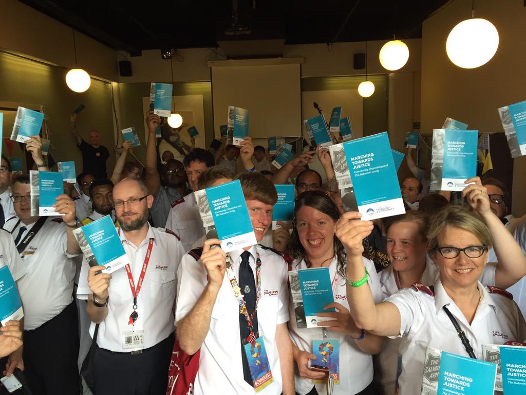 SalvArmyIHQ's tweet image. #MatchFactory launch of Marching Towards Justice in partnership with @theologycentre @salvationarmyuk #Boundless2015