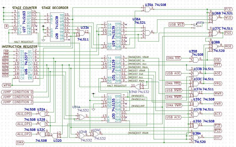 がたろう Ttlでcpuを作る爺 コンパイラやosも手作りです 命令デコーダはcpuの司令塔 某16bitコンピュータの命令デコード回路をkicadで清書してみた これを完全解説するには400字詰原稿用紙で60 80枚は必要だ O Http T Co K9ef0rnt9h がたろう Ttlでcpuを作る爺 コンパイラやosも手作りです 命令デコーダはcpuの司令塔 某16bitコンピュータの命令デコード回路をkicadで清書してみた これを完全解説するには400字詰原稿用紙で60 80枚は必要だ O Http T Co K9ef0rnt9h
