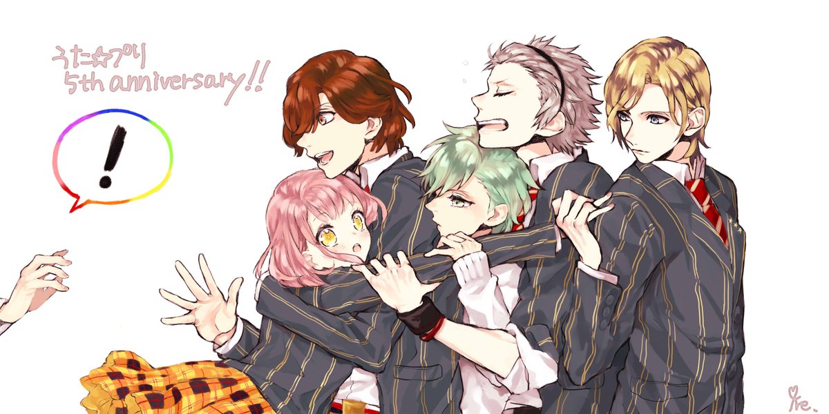 愛零 あいれ Utapri 5th Anniversary かけたーc っ W っ うた プリ５歳おめでとう カルナイ春ちゃんでお祝い らーびゅ Http T Co H51s29o9hy