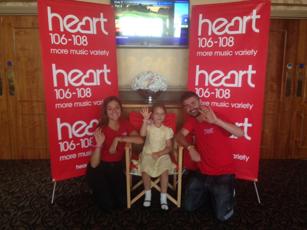 Thanks once again <a href="/HeartYorkshire/">Heart Yorkshire</a> for your support &amp; waves #goodbyecancer. You truly are amazing! At @MidYorkshireGC