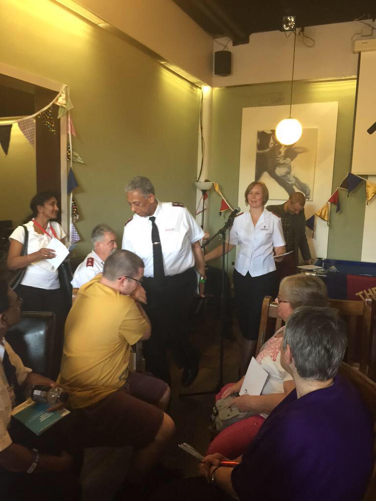 telcocitizens's tweet image. .@StepneySA: Let's get out there &amp;amp; do #socialjustice #Boundless2015 @theologycentre @CitizensUK @salvationarmyuk