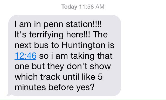 joannacastr0's tweet photo. When the upstate girl tries to ride the LIRR #itsatrain http://t.co/t3ZXRZZoha