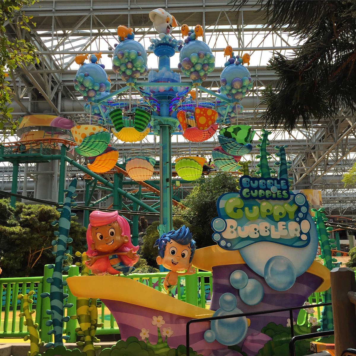 Bubble Guppies Guppy Bubbler opens today! Swim out to Nickelodeon Universe  to be among the first to ride!, image size:1200x1200