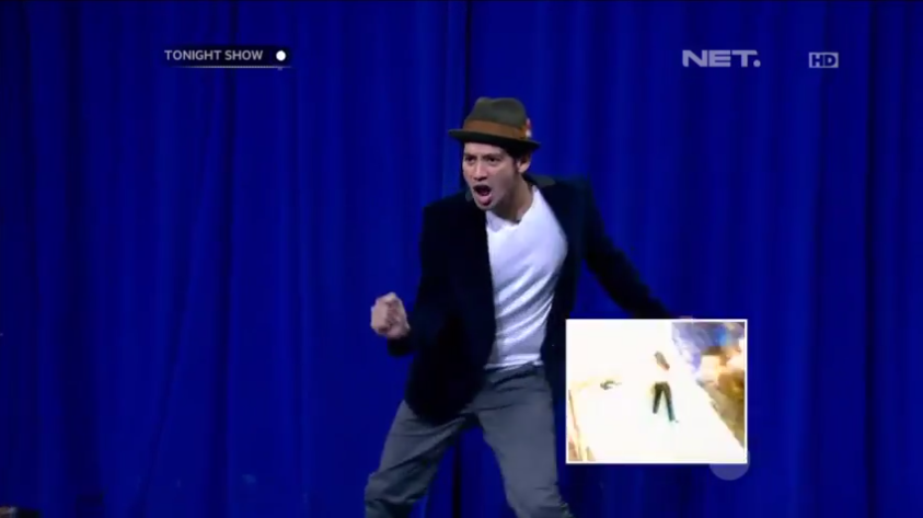 TarraBudiman's tweet photo. Gressssss #TarraAtTonightShowNET RT @TonightShow_NET: Asiik ada Tonight Challenge with @TarraBudiman vs @desta80s http://t.co/6SZtW4Y6Al