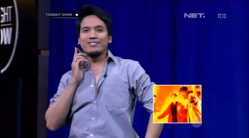 TarraBudiman's tweet photo. Gressssss #TarraAtTonightShowNET RT @TonightShow_NET: Asiik ada Tonight Challenge with @TarraBudiman vs @desta80s http://t.co/6SZtW4Y6Al