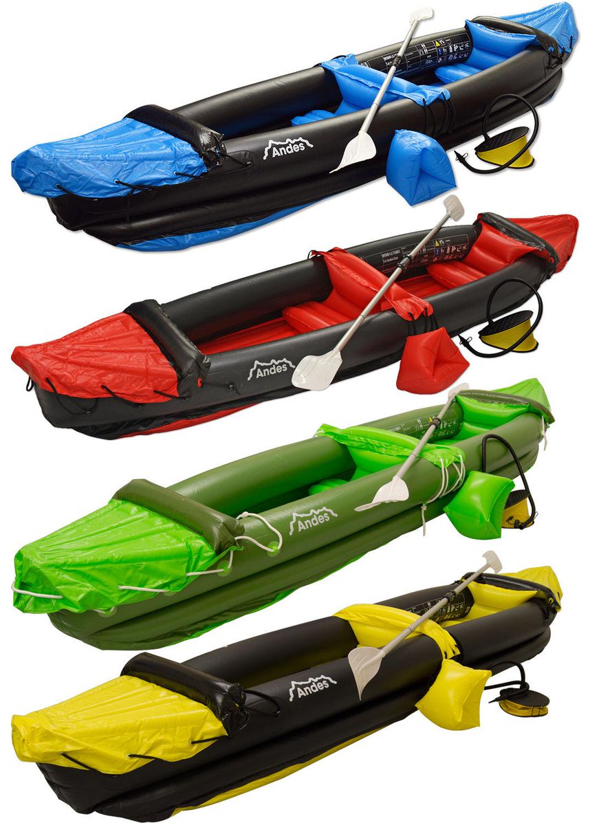 andescamping's tweet photo. 2 NEW COLOURS ADDED!! GREEN &amp; YELLOW!! WHAT DO YOU GUYS THINK? #Kayak #canoe #camping #lake #river #fun http://t.co/QViqdoy7hl