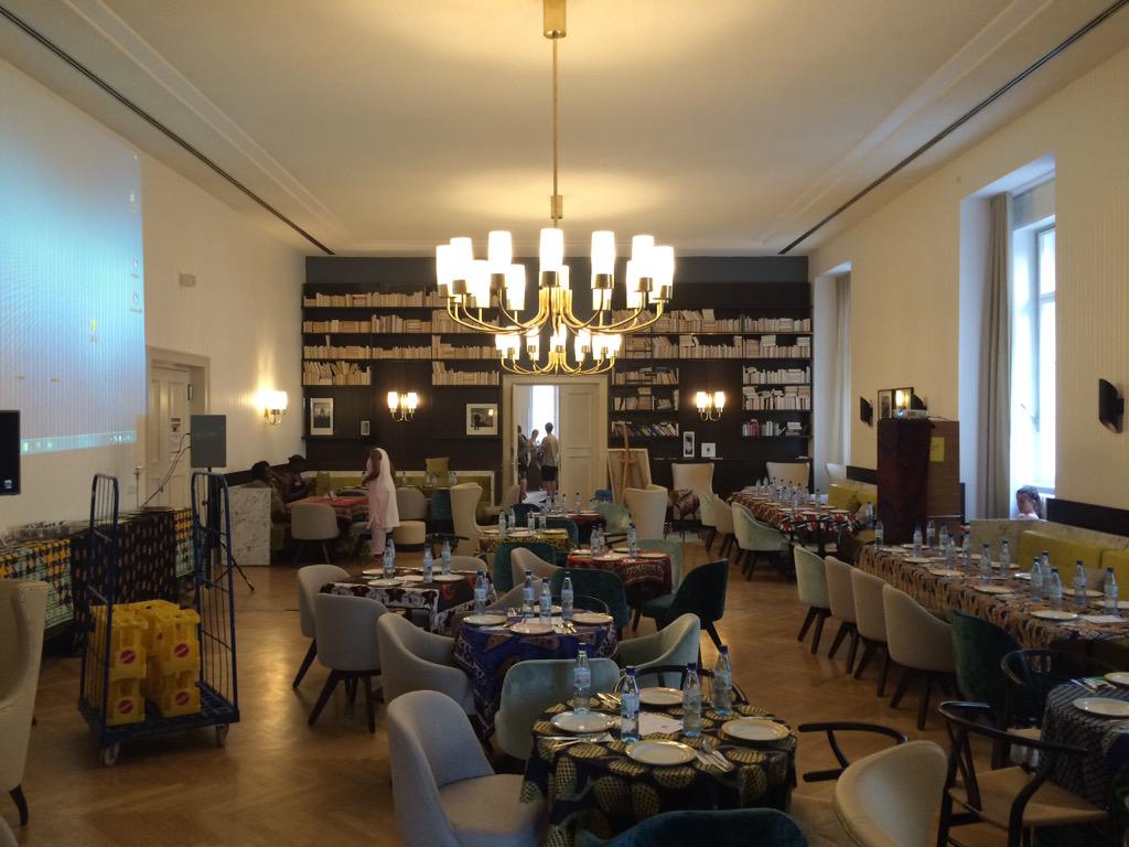 frankthinnes's tweet photo. #FoodnCulture East Africa is about to take off in scorching hot Berlin! @DSW_Tweet @StuWeBerlin http://t.co/axCxLBzXVS