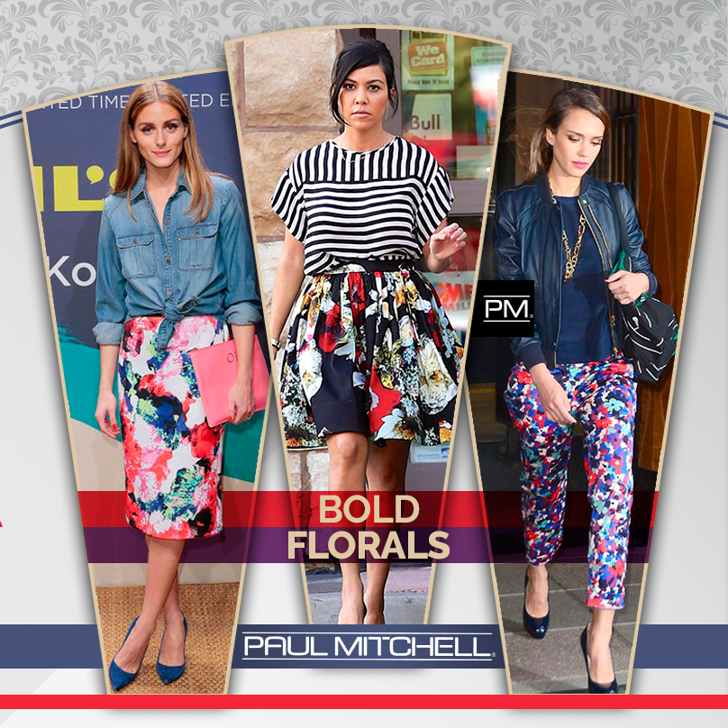 #Tendencia Bold Florals, Las texturas de flores regresan este verano en todo tipo de prendas. ¿Te gusta? #BoldFlorals