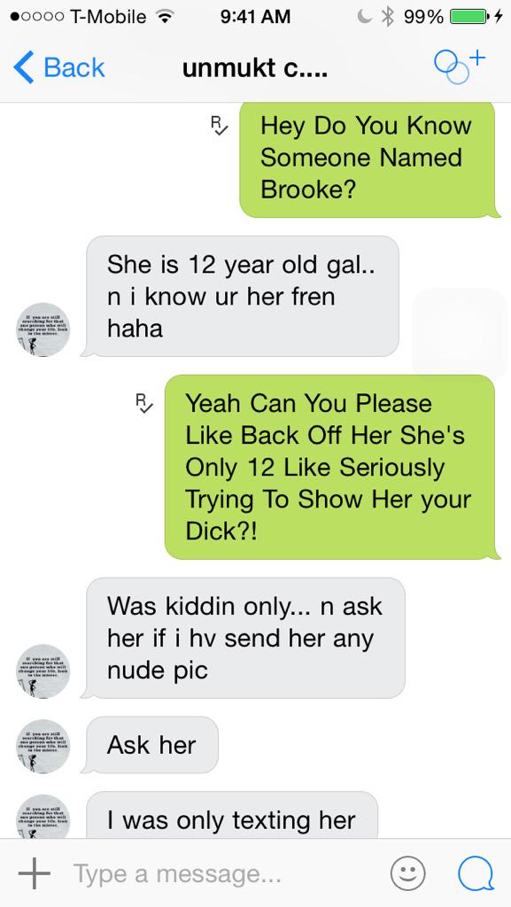 PaigeLickMe's tweet image. Pedophile Can You Please RT! and Send This Guy Hate messages!