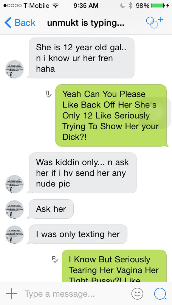 PaigeLickMe's tweet image. Pedophile Can You Please RT! and Send This Guy Hate messages!