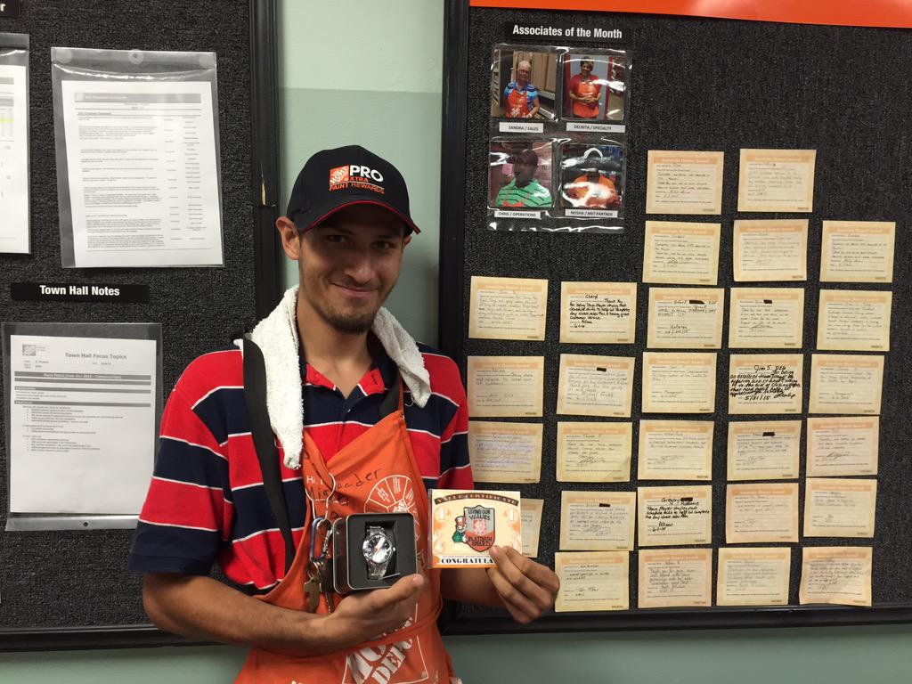 Phillip737's tweet photo. Pro Loader Miguel receiving his new watch! Thanks for all of the hard work. @LennyGaspari @s_tribou @jpro311 http://t.co/Mz9MOBSD0e