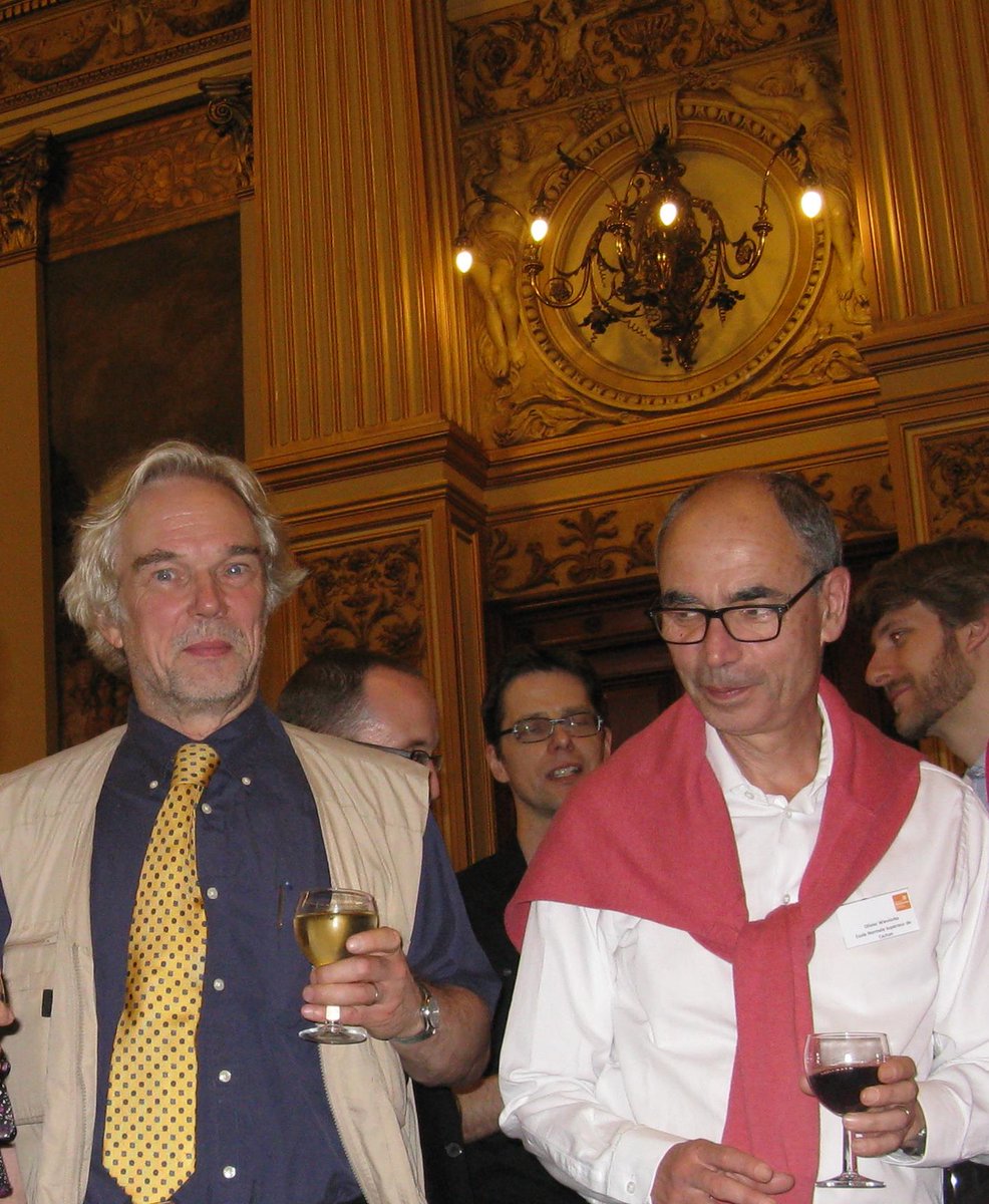 FranceWW2Global's tweet photo. Our thanks to our keynote speaker, Olivier Wieviorka, for such an excellent lecture on the liberation of France http://t.co/LpERIJAg4J
