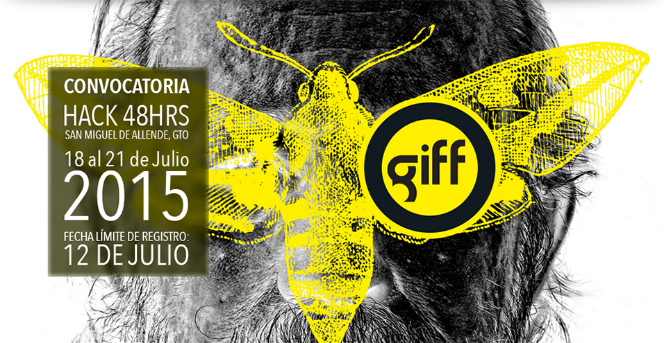 giffmx's tweet photo. ¿Quieres ser parte del #GIFFHACK?
¡Regístrate, aún hay tiempo!
http://t.co/E39nrx0SFn http://t.co/pnVGQfyhEW