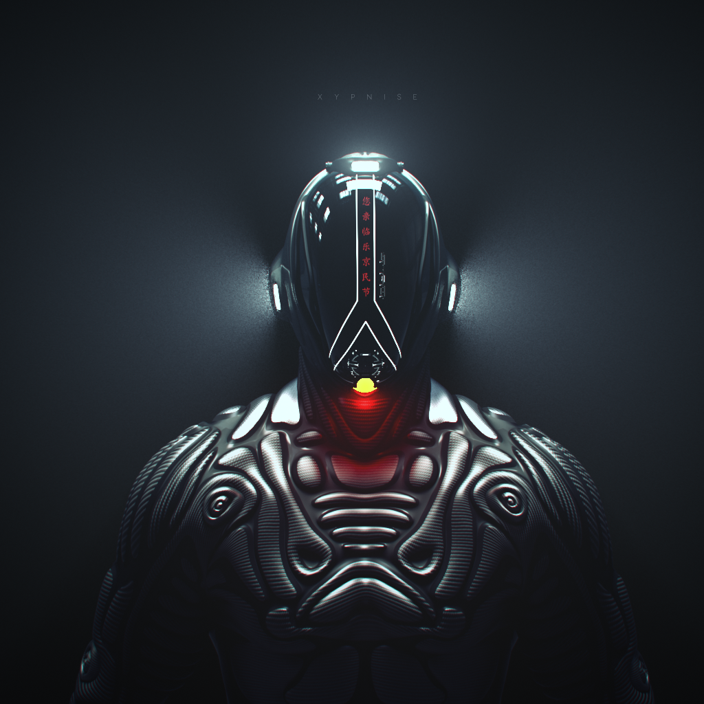 apohex's tweet image. Working on this guy now, some concpet shot Maya/Arnold Render