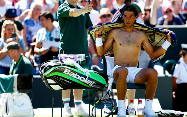 Did the heat get to Nadal? HOT off the press- new podcast on the impact of heat on performance bit.ly/1LMNcq0