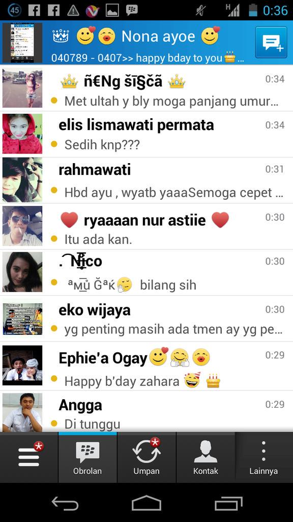 Mksih semua na udah ucapin ultah wt ayu...