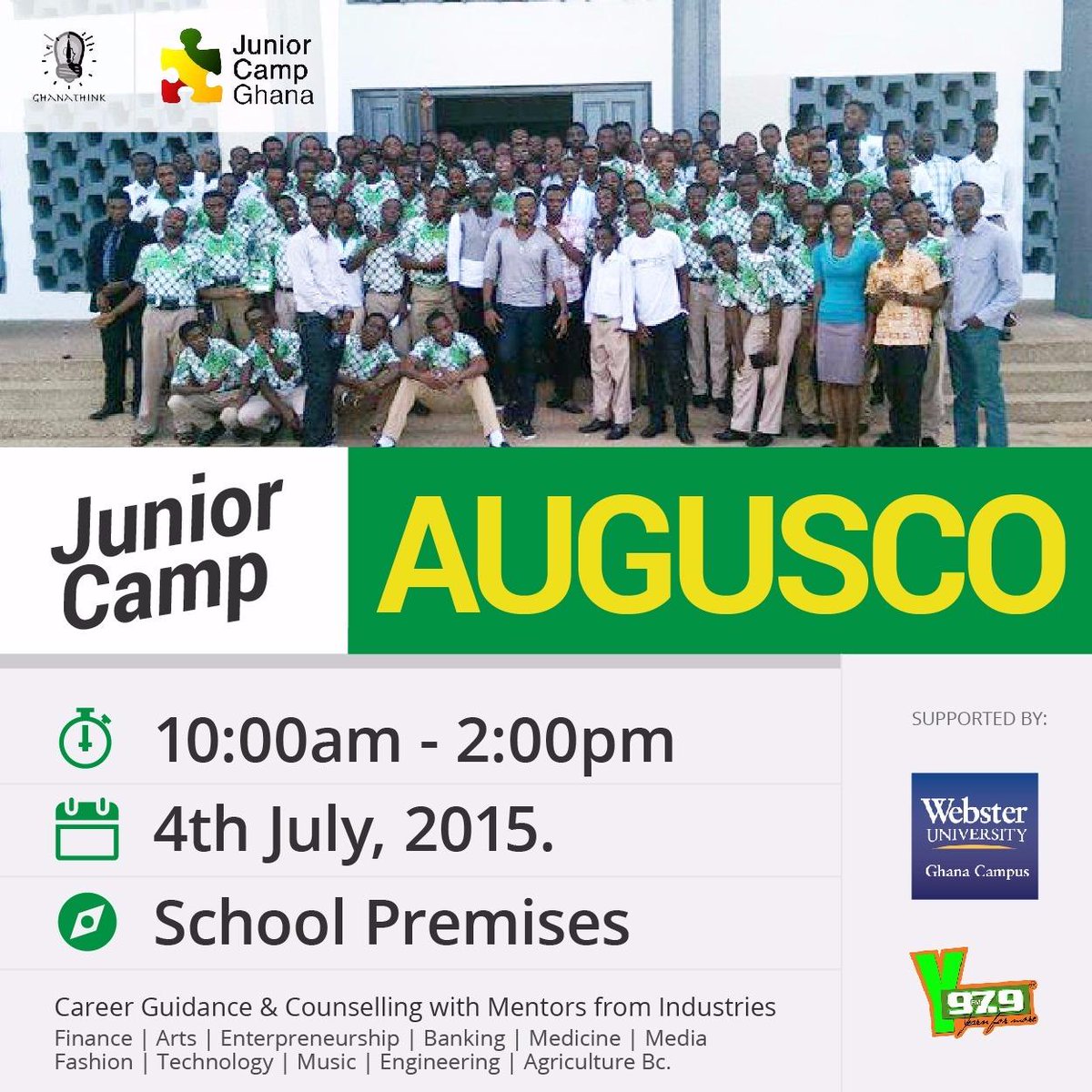 Cant wait....#JC2015 #iaugusco <a href="/hyperactive_gh/">hyperactive</a> <a href="/g_ohmzy/">WZrD Of CoDES🎖</a> <a href="/Ghanathink/">GhanaThink</a> <a href="/JuniorCampGhana/">Junior Camp Ghana by GhanaThink</a>