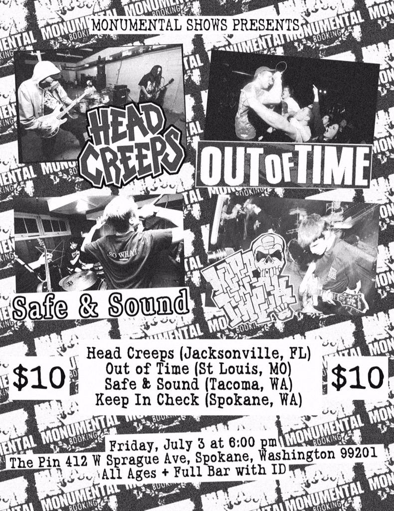 Today! Come out and head bang