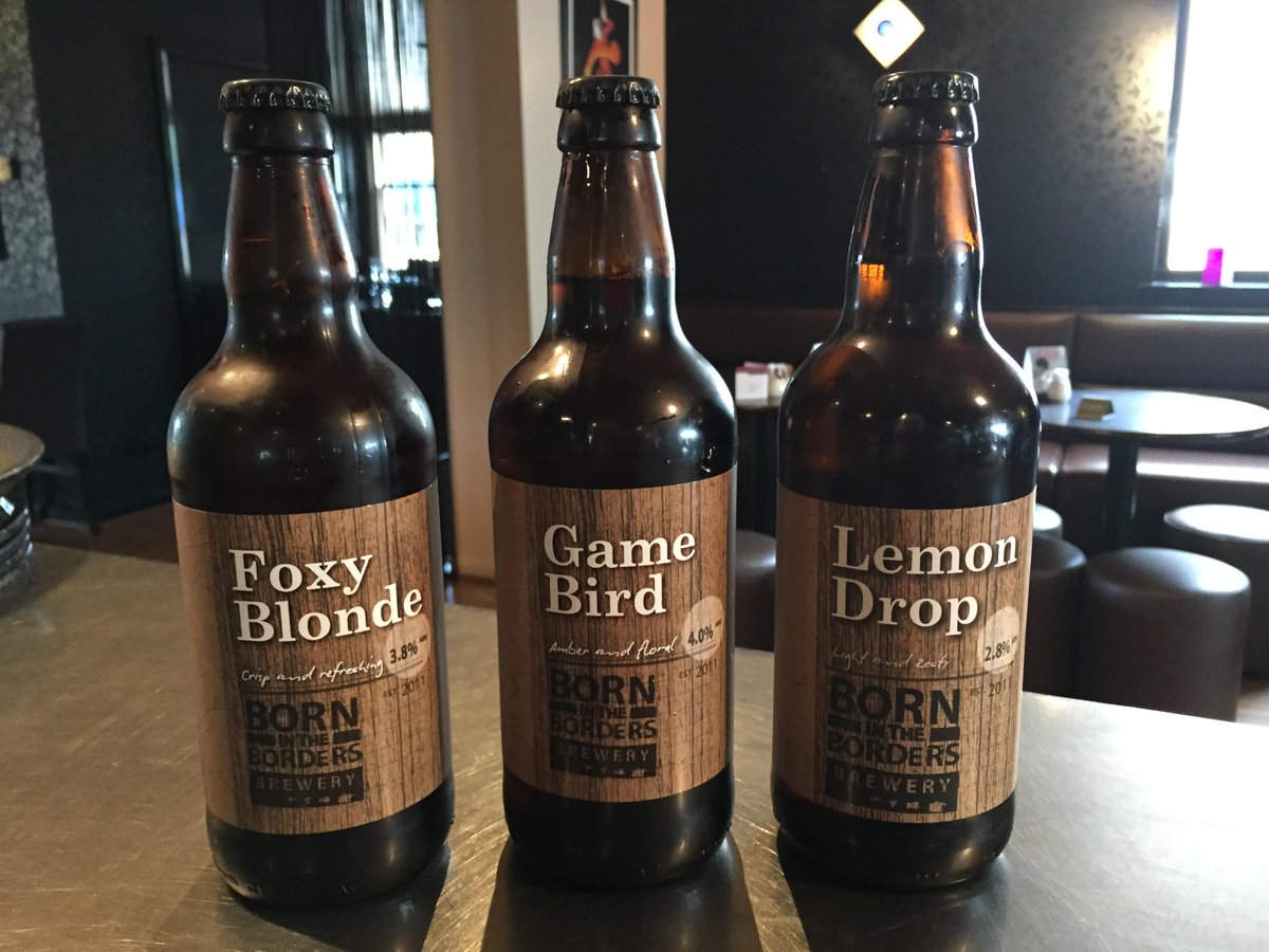 Our new range of Ales from @lovetheborders <a href="/scotbordbrewery/">John Henderson</a> are selling brilliantly! #moreonorder