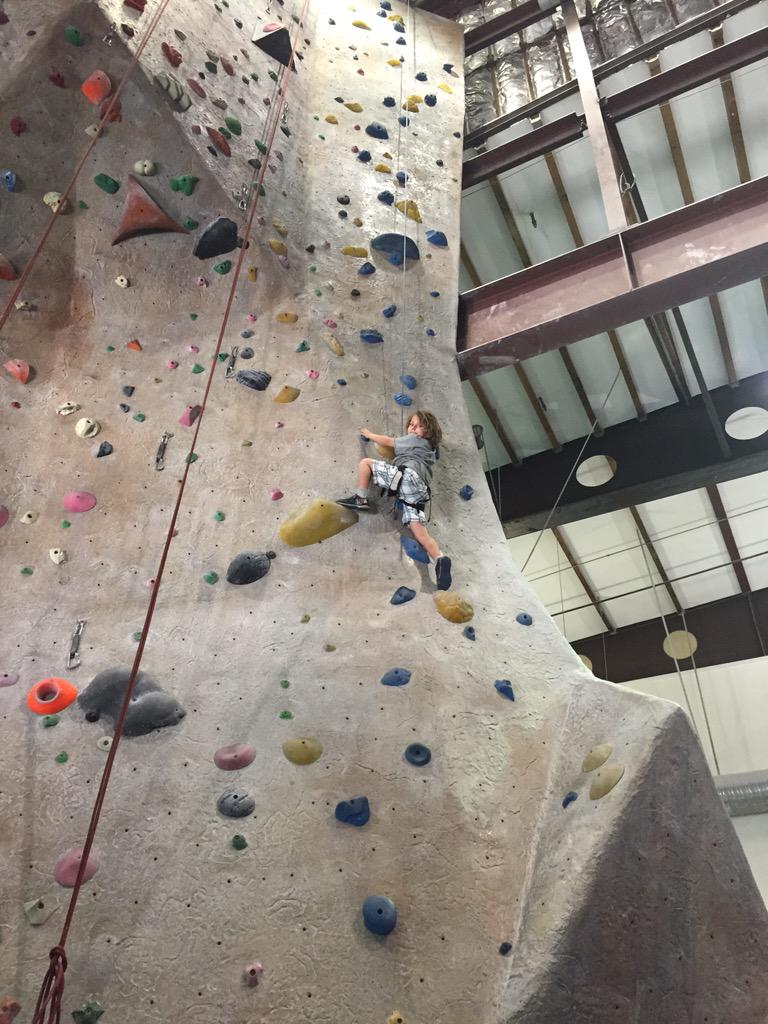summersmashcamp's tweet photo. #summersmash hanging around on our last day off week 1 @BDashClimb http://t.co/fQfhoewYiw