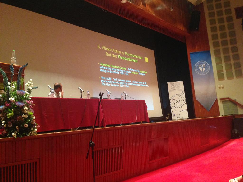 Open_Sourcing's tweet image. And #EGOS2015