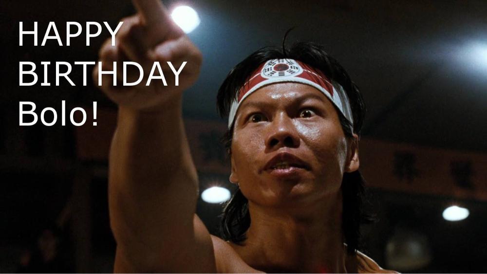 !!!!!! Happy Birthday to Bolo Yeung 