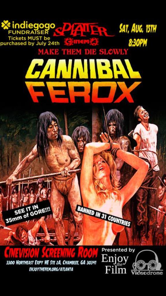 Help us meet our goal before it ends on July 25. #indiegogo #cannibalferox 
igg.me/at/CannibalFer…