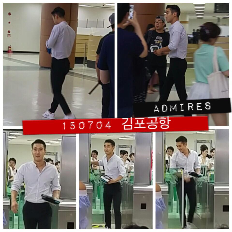 150704 #Siwon #최시원 #SuperJunior 김포공항 <a href="/siwon407/">S</a>