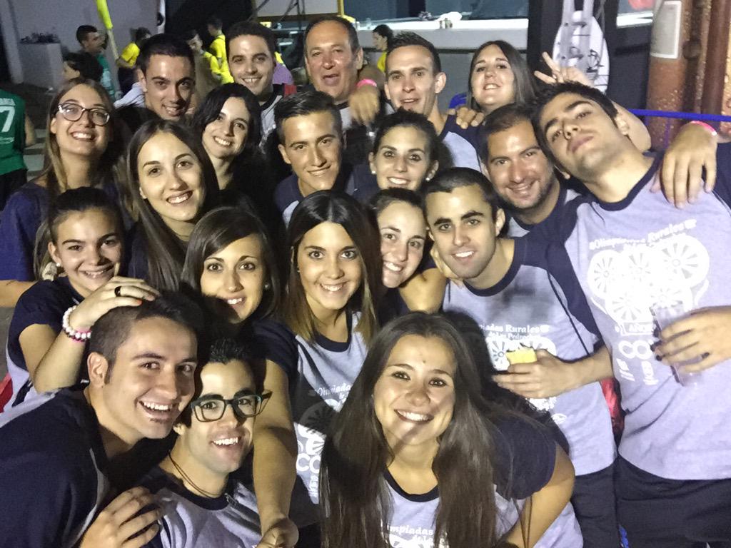 Finaliza el primer día! Mañana más y mucho mejor! <a href="/OlimpiadasR/">Olimpiadas Rurales</a> #OlimpiadasRurales2015 #añora #ElCantarete8