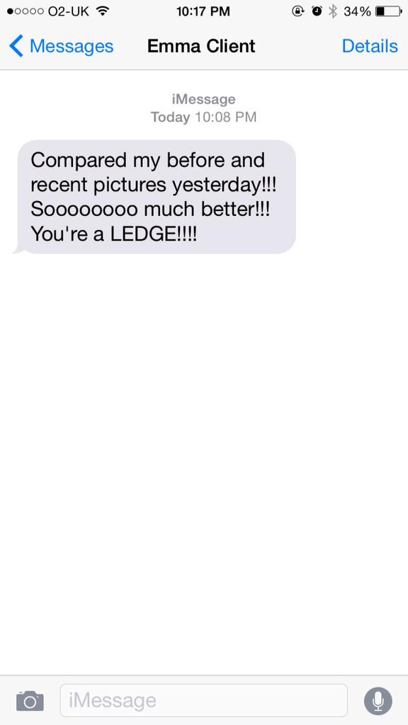 JoeFosterFitnes's tweet image. Love it when I get a text like this