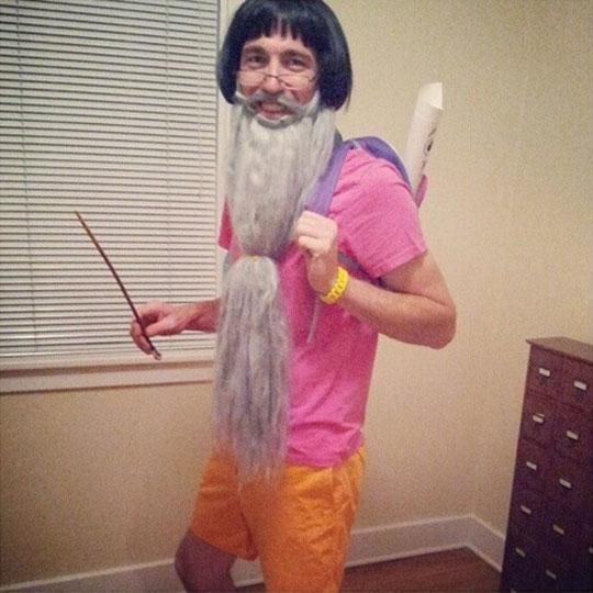 ComedyPosts's tweet image. Dumbledora the Explorer.