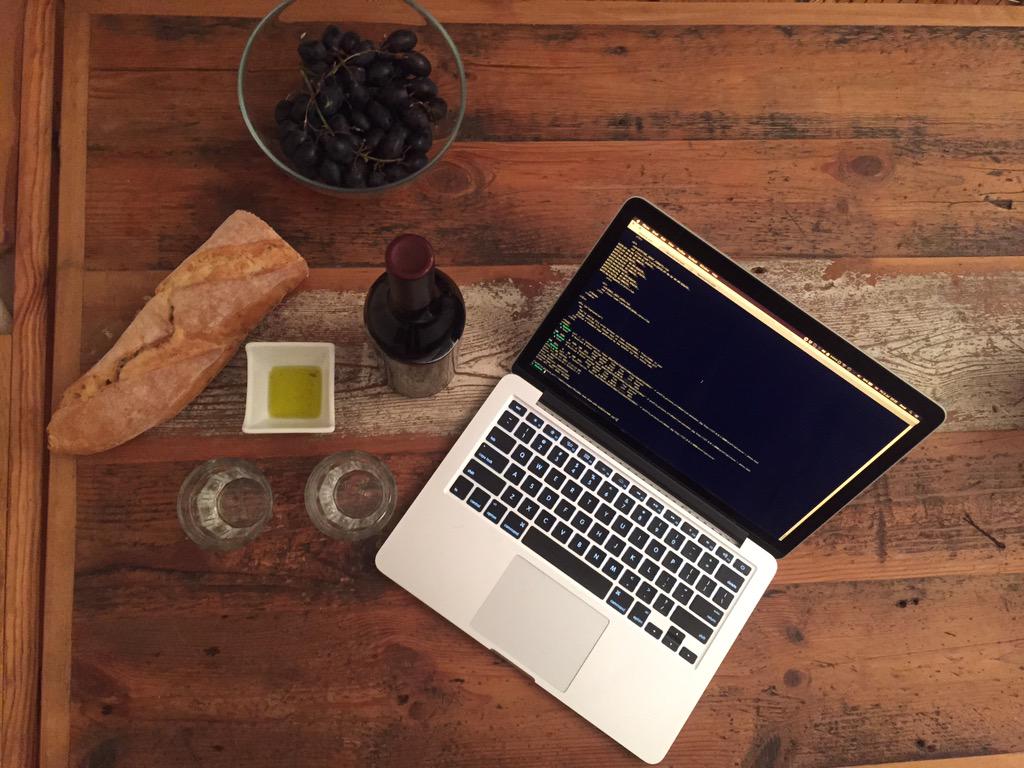SpoonlyRecipes's tweet photo. Wine primed for launch! We're almost there and we can't wait to share what we've made with you! #Spoonly http://t.co/XBGu6bBs8o