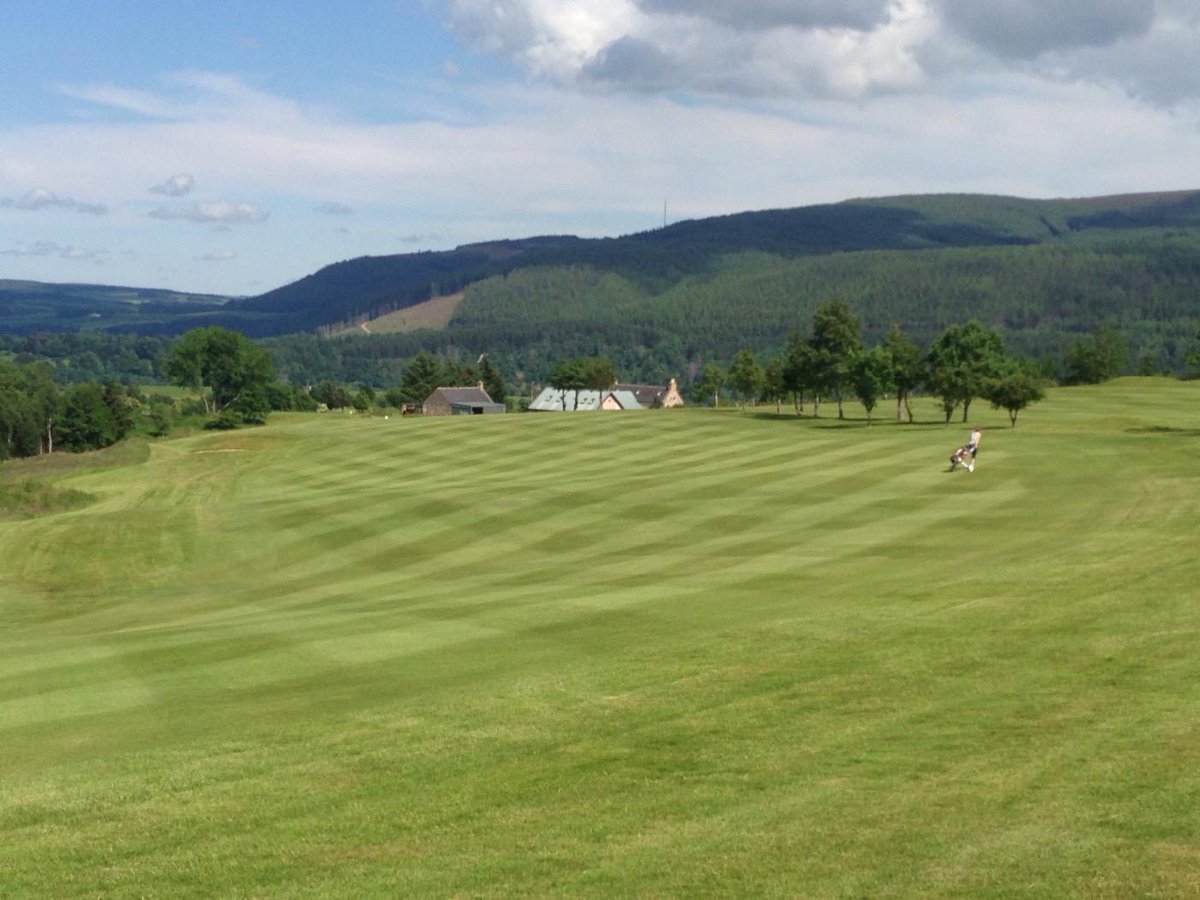 Course all ready for our <a href="/The_Macallan/">The Macallan</a> Open tomorrow. @bestofspeyside #golf #9hole #2personscramble #rothes