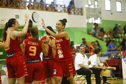 BaloncestoESP's tweet photo. 48-89 a Hungría!La #U20Femenina pasa a segunda ronda del Europeo de Lanzarote @UniversoMujer18 http://t.co/Yu9rfDD7Mw http://t.co/ldsy6wNFRG