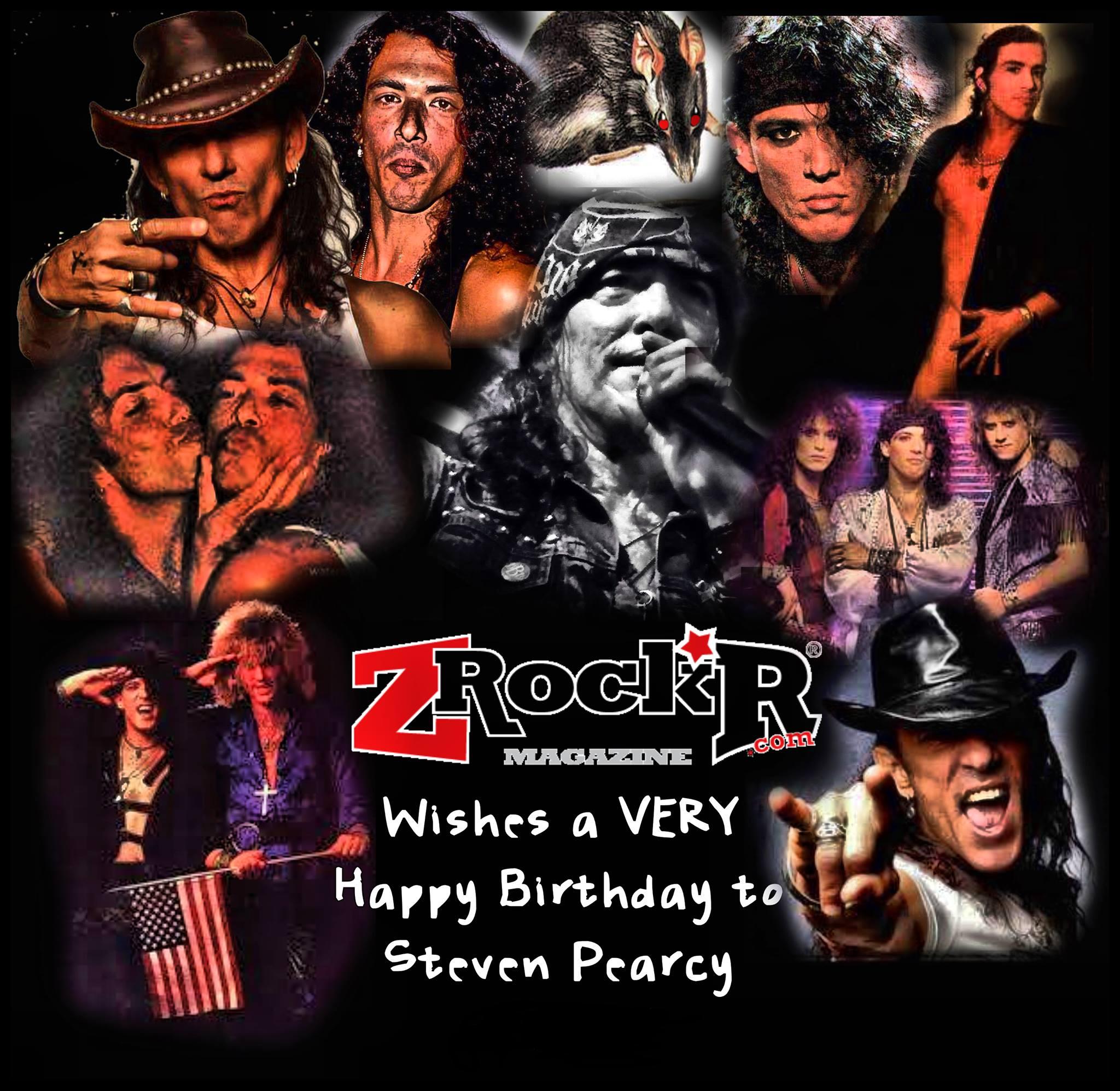 A Very Happy Birthday to Stephen Pearcy From All Of Us At ZRock\R!   