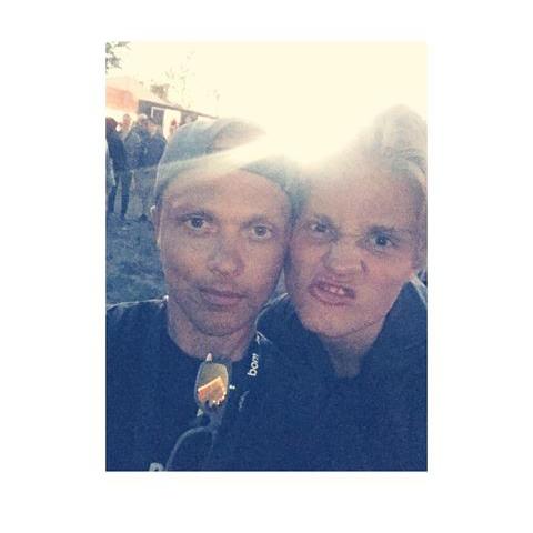 Benjamin con Marko Keränen en el RuisRock Festival! 😊