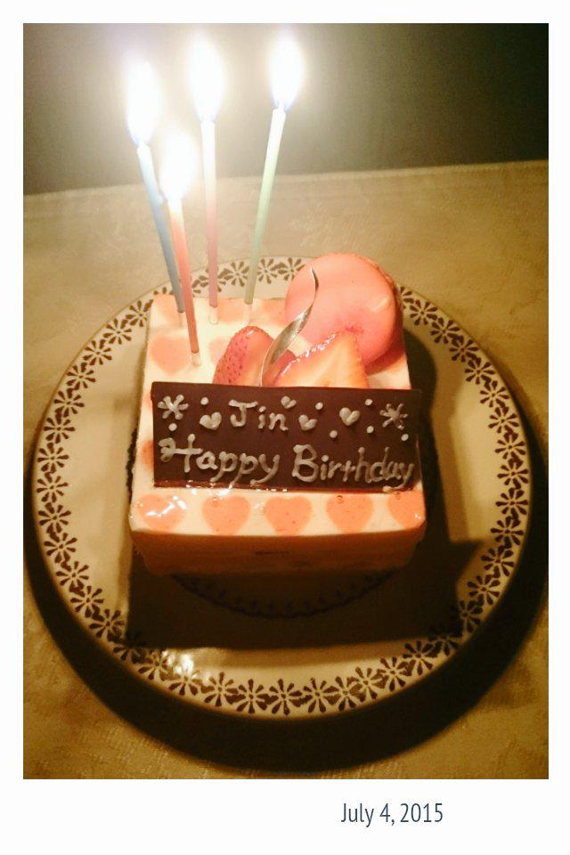      Happy Birthday and Happy Jindependence  Day                     1                    (*´ `*) 