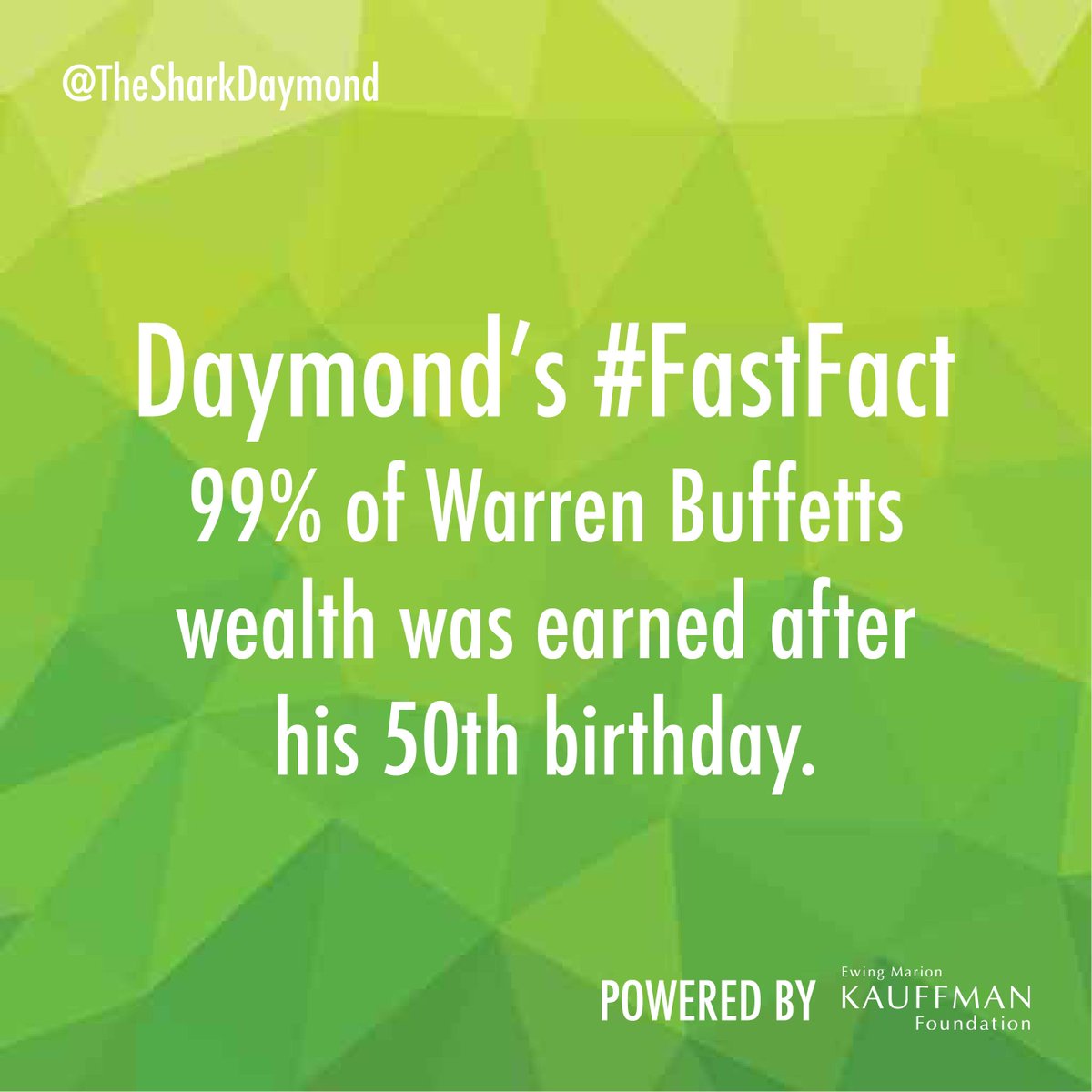 TheSharkDaymond's tweet image. It's never too late. #FastFact #SharkTank