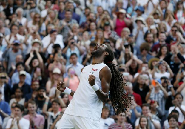INTERESTING_JPG's tweet photo. A man in a white shirt is holding a tennis racket . http://t.co/2b9fuCoWRu