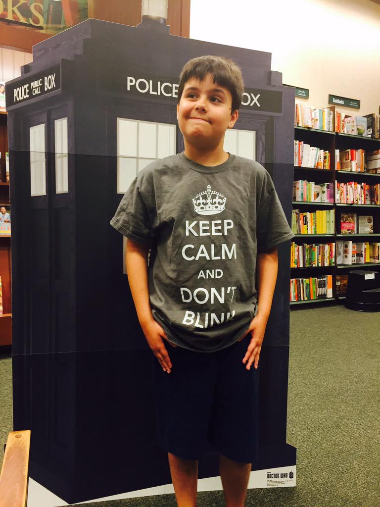 RiWrites's tweet photo. Excited to #GetPopCultured with @BNBuzz in Greenville, NC! #Whovians http://t.co/WfwXzl9CkI