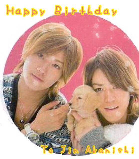 Happy Birthday To Jin Akanishi.
I\m glad I could meet you.

2015.7.4 