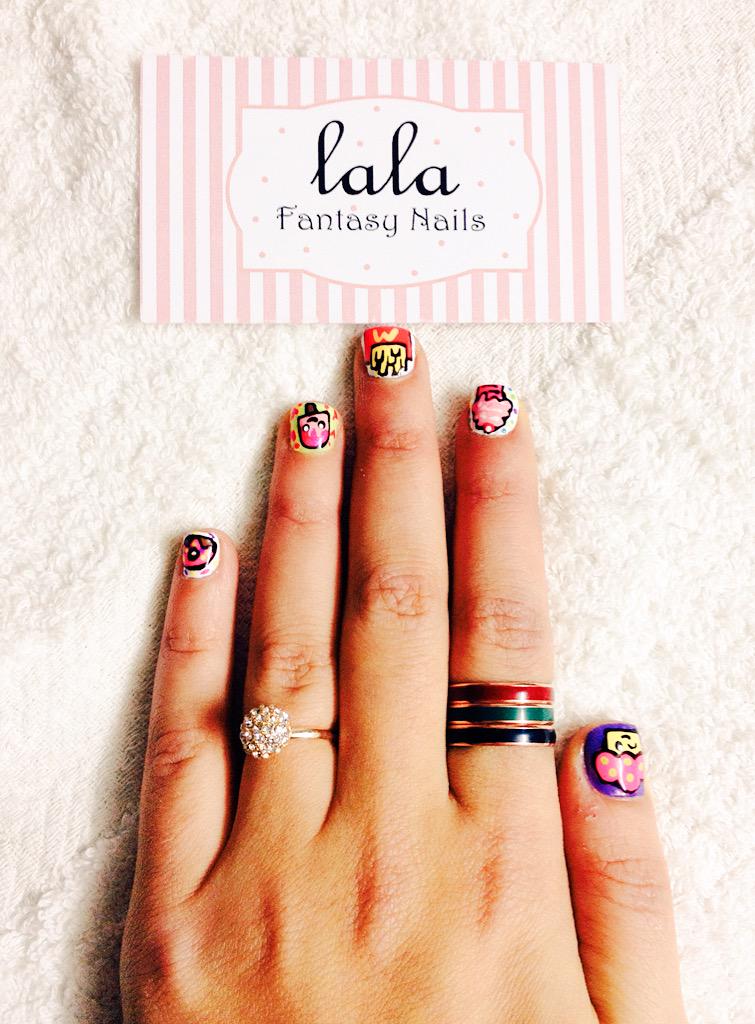 melibirn's tweet photo. Enamorada de mis uñas😍 Muchísimas gracias @lalunails! En insta lalanais_bsas! Diseños exclusivos y con mucha onda ✌️ http://t.co/ruWxwDgCH5