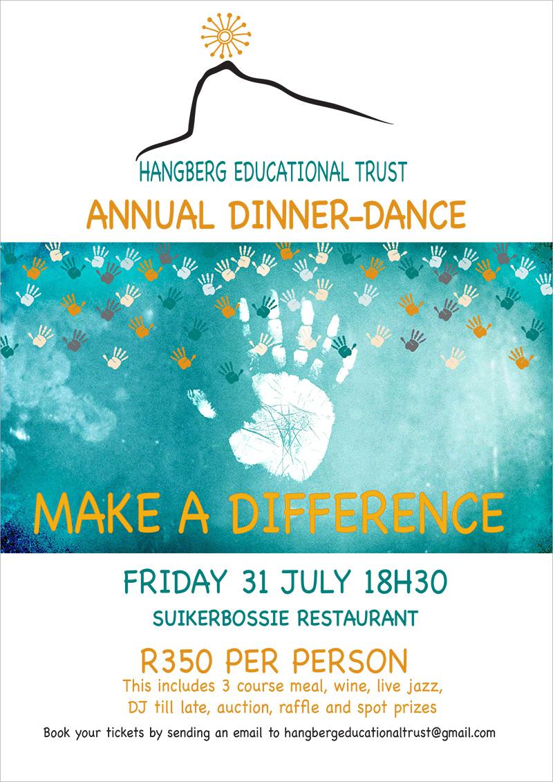 hangbergET's tweet photo. 2015 HangbergEducationalTrust DinnerDanceAuction @ Suikerbossie. Book a table. Sponsor a child. Buy them a future. http://t.co/MLKEXmYOWE