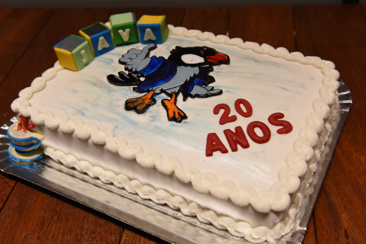 java's tweet image. A #Juggy puppet cake to celebrate #20daysofJava with @soujava! @brjavaman @brunoborges @otaviojava @steveonjava