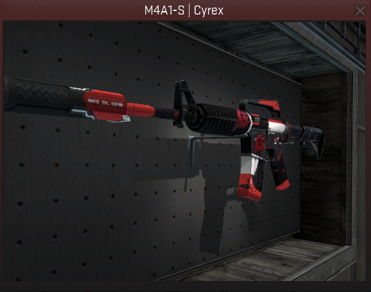 TheSmokeCS's tweet image. @Rift_Smoke At 400 RT's, I will include a M4A1 Cyrex as well. Weapon conditions: AWP = BS, AK = FT, Cyrex = FT