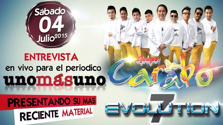 Joss_Mancar's tweet image. Mañanita en el @unomasunomx con @GrupoCarabo presentando #Evolution7
en vivo a traves de unomasuno.com.mx
