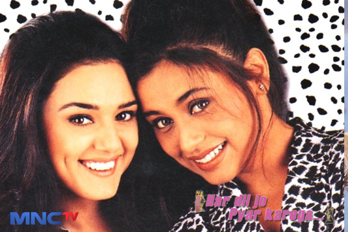 Official_MNCTV's tweet photo. Preity Zinta &amp; Rani Mukerji, sahabat sejati yg justru sama2 menaruh hati dgn Salman! #HarDilJoPyaarKarega Pk 12.00 http://t.co/e1HzUHYeK9