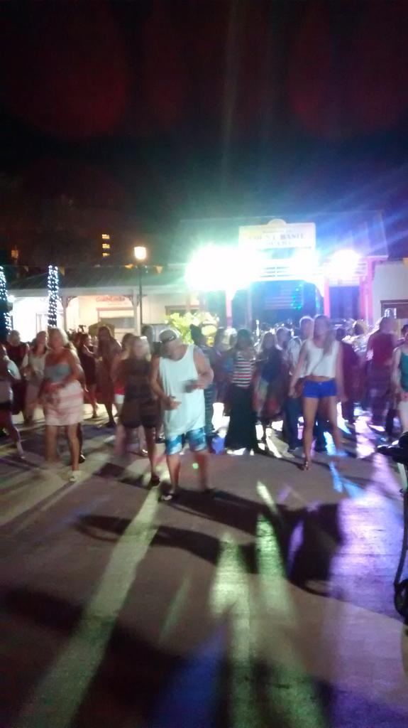 Cupid shuffle at Count Basie Square