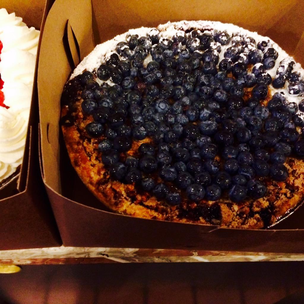 what's more American then Apple pie ?? RED , white and BLUE pie of course ... Psst we also have APPLE PIE!